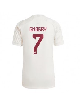 Moški Nogometna dresi replika Bayern Munich Serge Gnabry #7 Tretji 2023-24 Kratek rokav